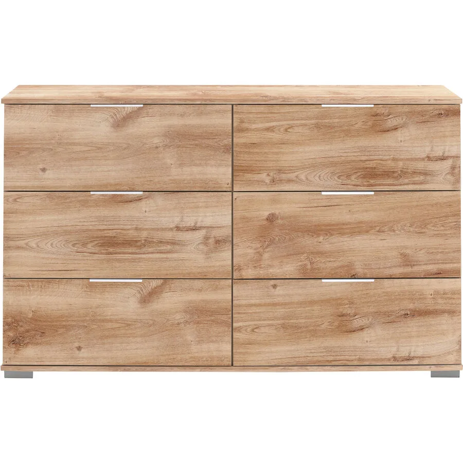 Kommode Peyton A Plankeneiche Holzwerkstoff B 130 H 83 cm