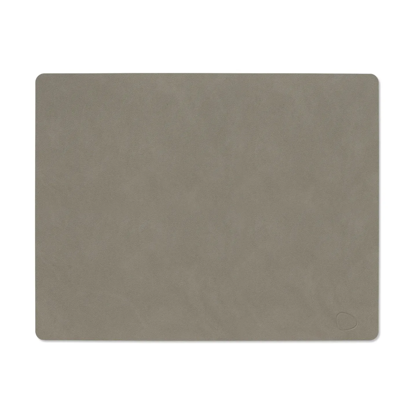 LIND DNA Nupo Tischset square L Flint grey