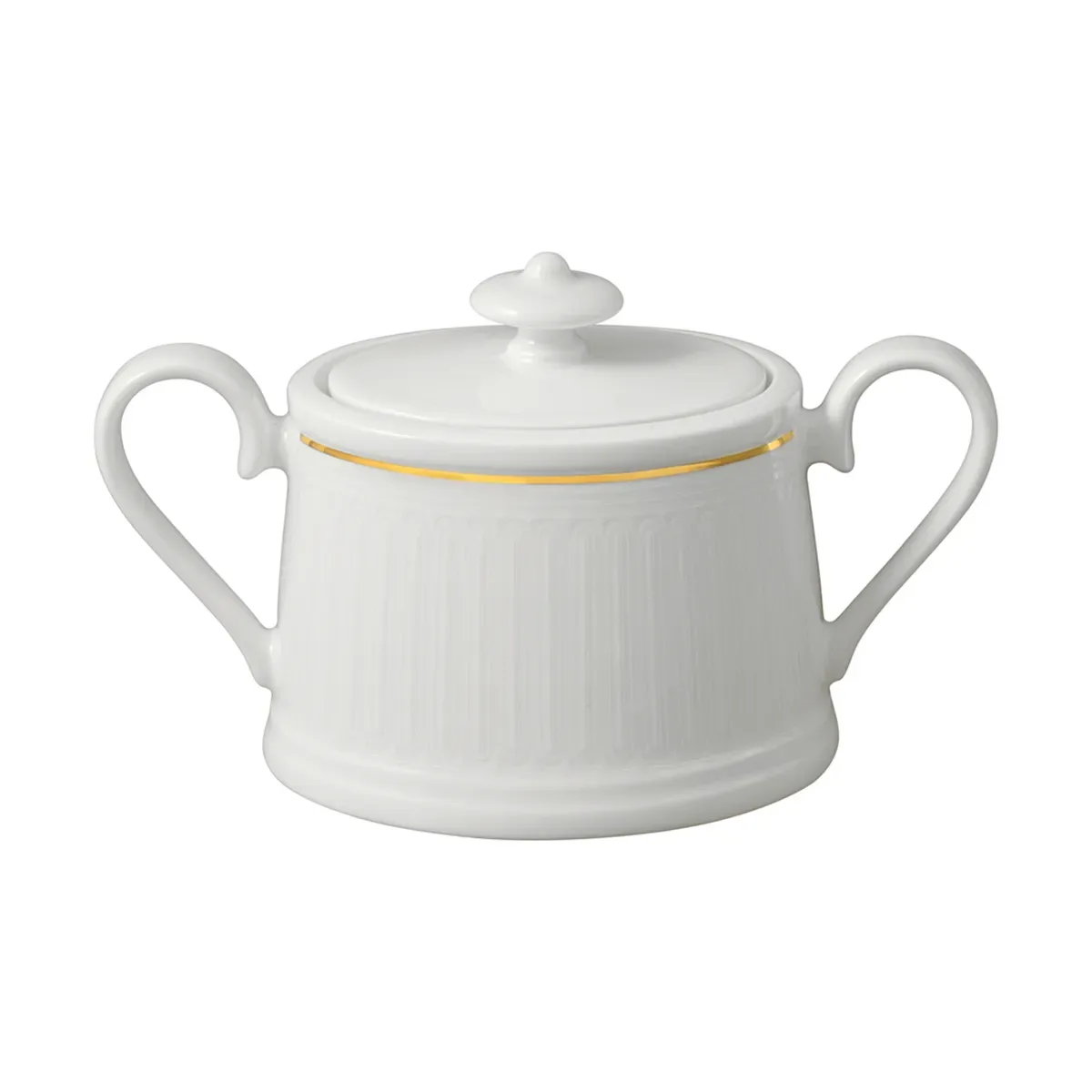 Villeroy & Boch Château Septfontaines Zuckerschale 15 cl Weiß-gold