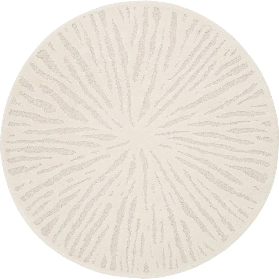 Teppich Elinea Beige 160 cm 160 cm - Material: Polypropylen