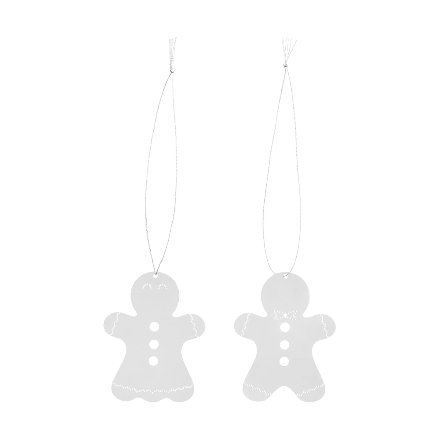 Cooee Design Christmas deco pepparkaka 6 cm Rostfritt stål