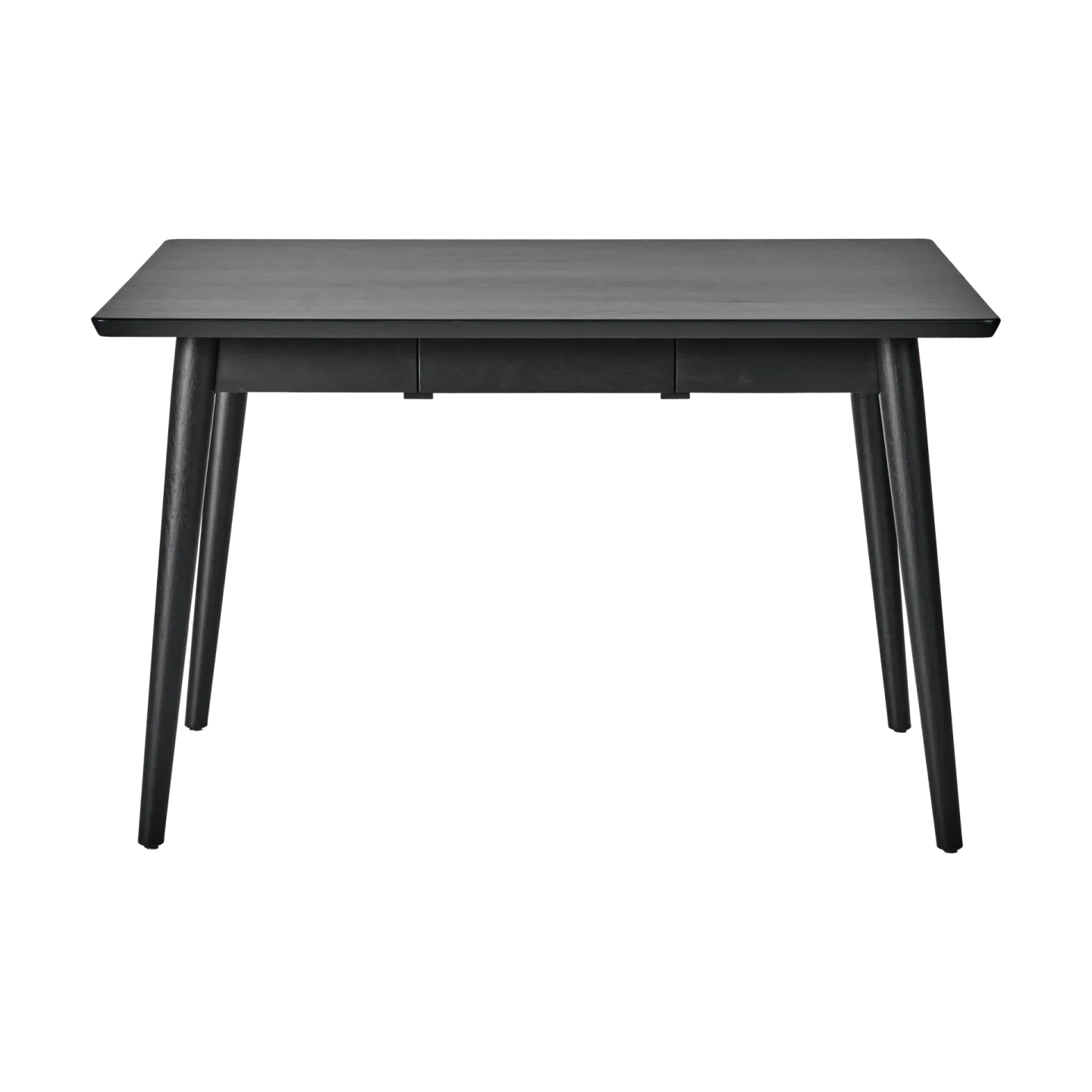 NJRD VIOR Esstisch 90x120 cm Schwarz lackierte Eiche
