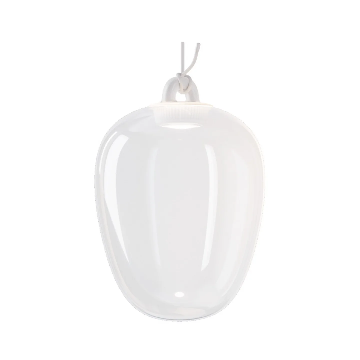 Oblò Pendel Medium 3000K Klar/Hvid - Lodes - Stue - Glas