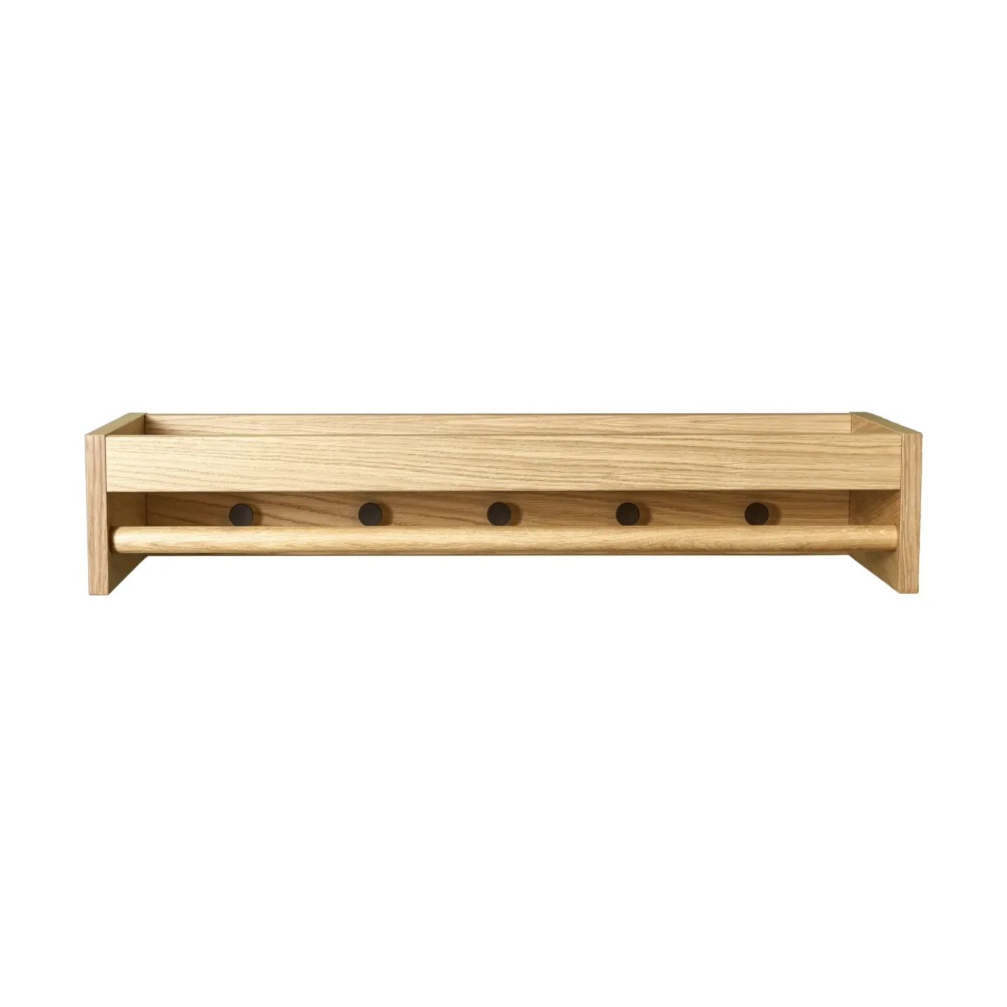 Maze Gentle Hutablage Eiche, 78x15x32 cm