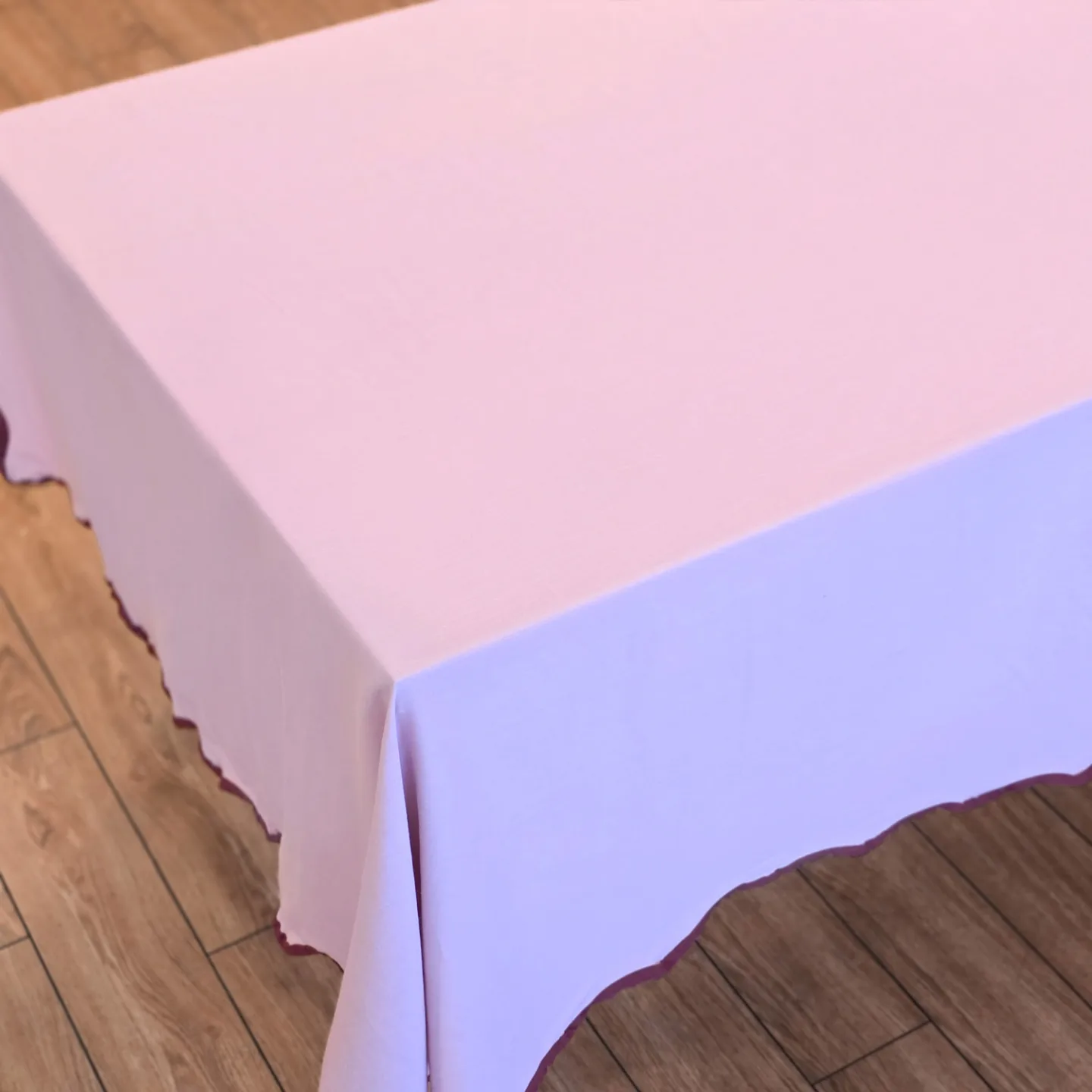 Dukar - Bomullsduk Yrsa (rosa) (Størrelse: 140 x 250 cm)