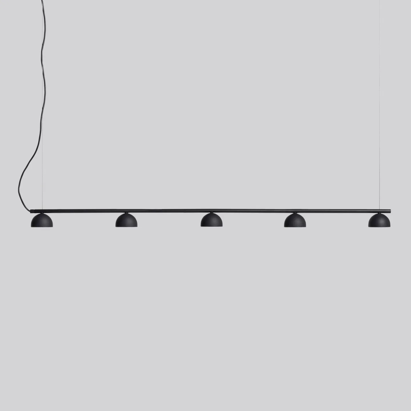 Blush Rail 5 Pendel Matt Black - Northern - Stue - Design - Metal - Med flere lyskilder
