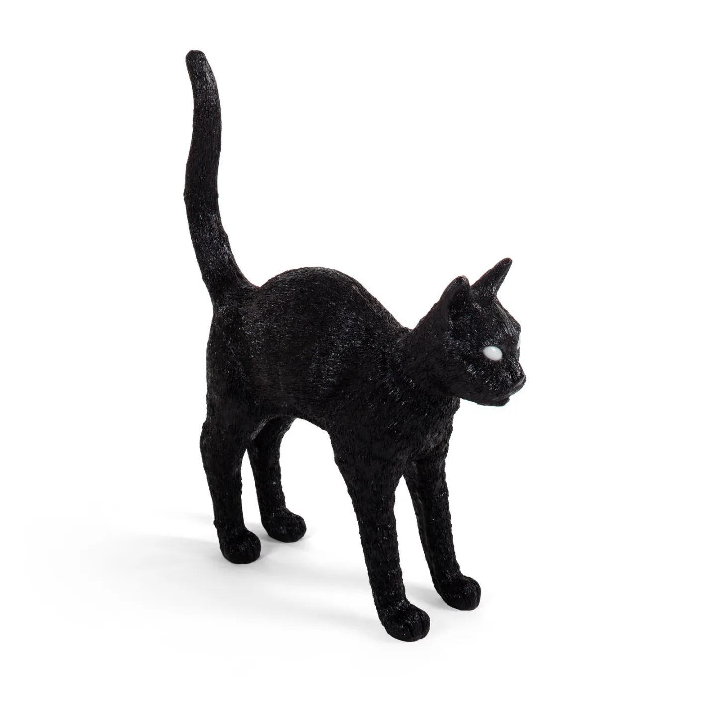 Jobby The Cat Tischleuchte Schwarz - Seletti - Wohnzimmer - Design - Kunststoff