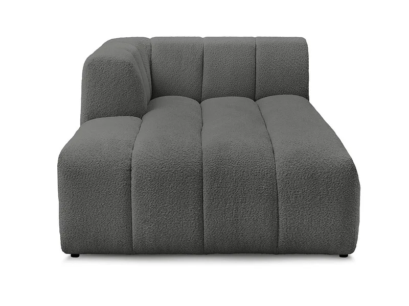 Récamière BOBOCHIC ANNECY Boucle-Stoff dunkelgrau