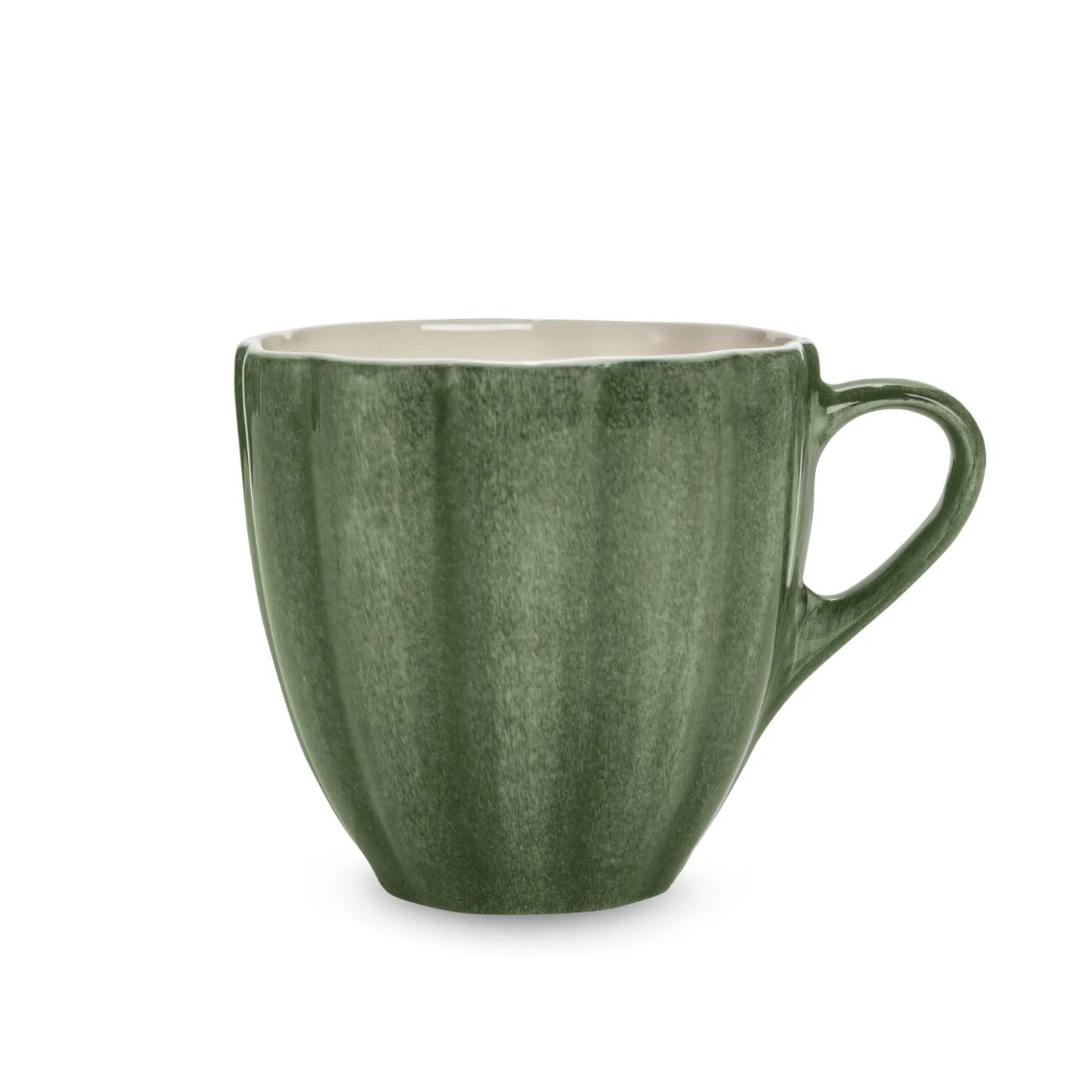 Mateus - Oyster mugg 60 cl forest green - Tekoppar - Grön - Keramik