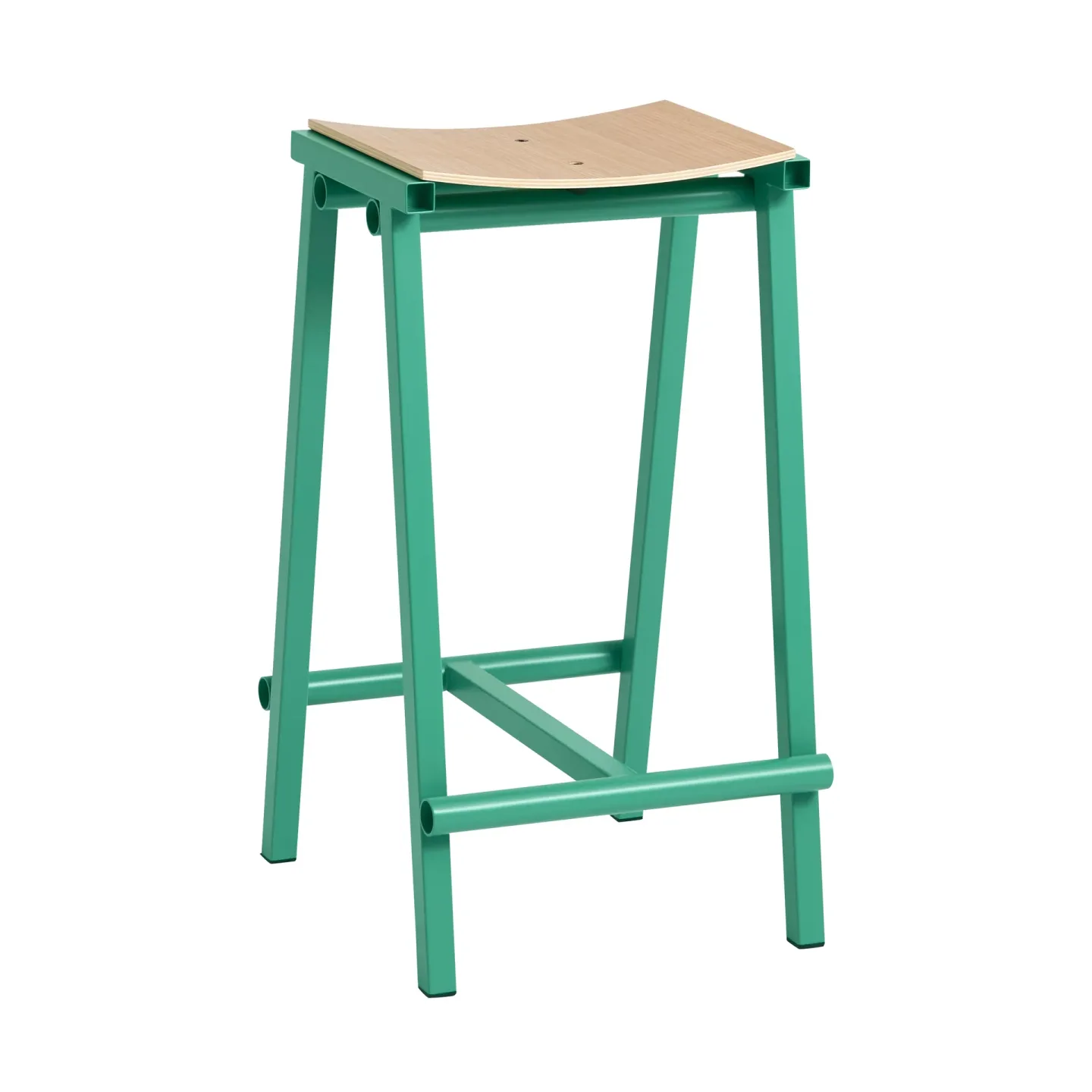 HAY Taburete 8 Low Barhocker 75 cm Soft jade