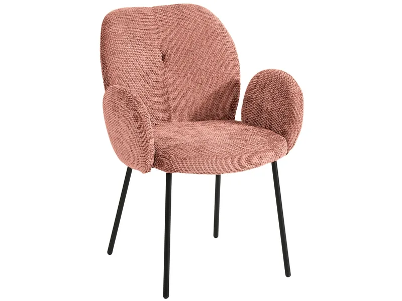 Stuhl CURVY Polyester rosa