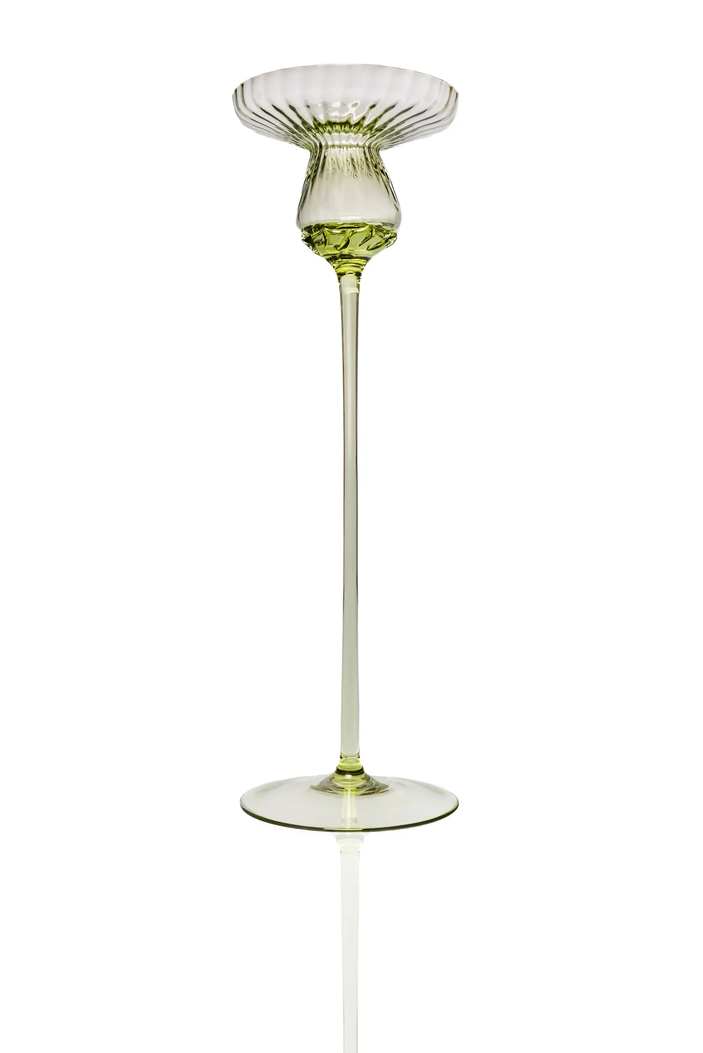 Anna Von Lipa Tulipan Kerzenhalter 25 cm Olivgrün