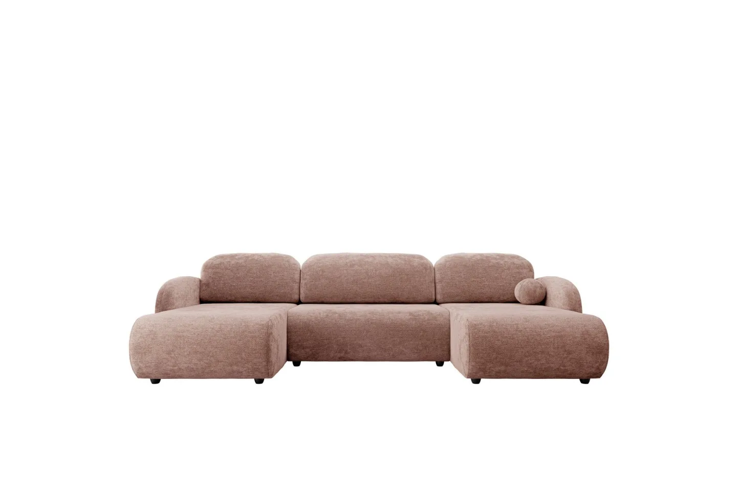 Carve Bäddsoffa Dubbeldivan 3-sits - Rosa
