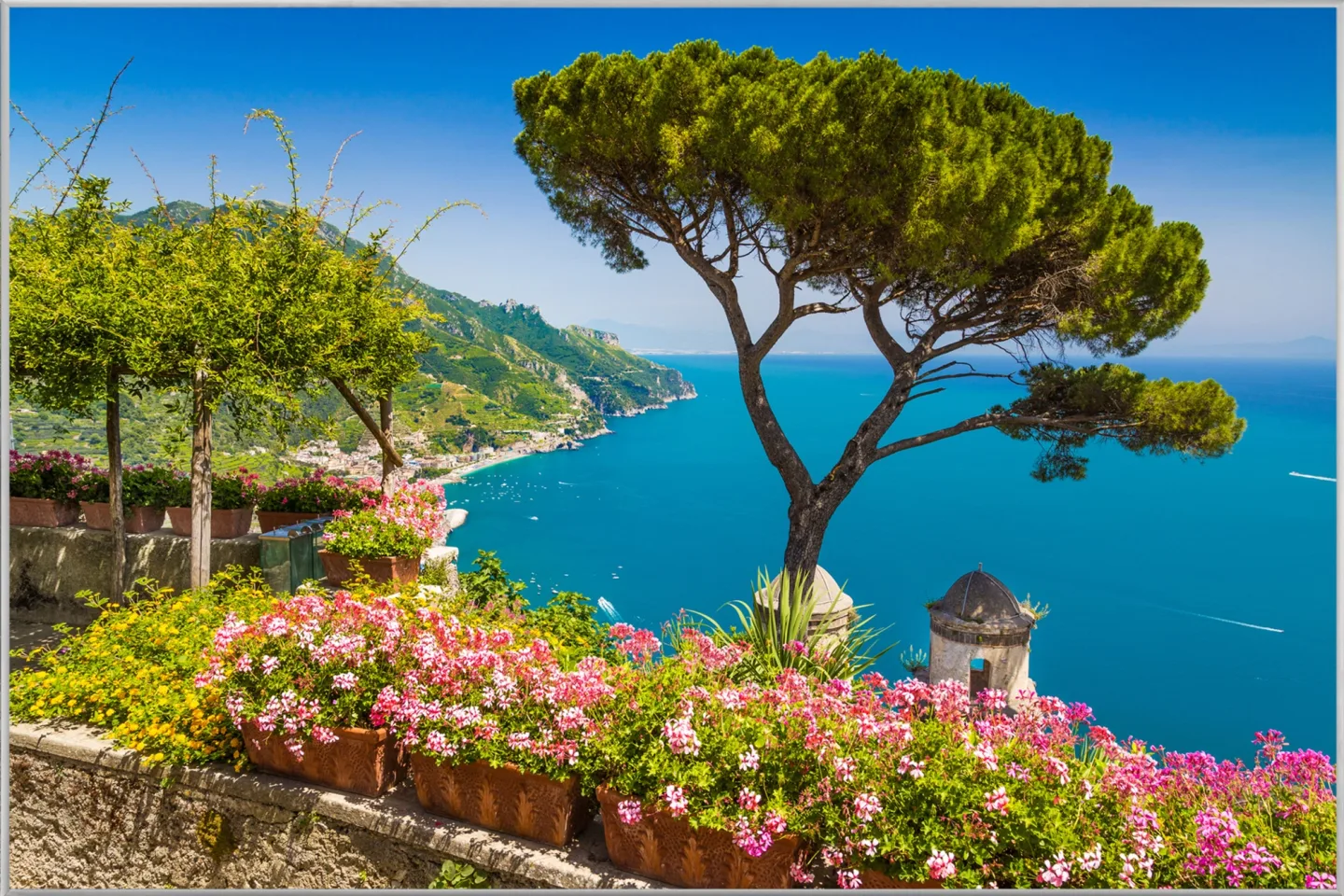 image LAND Bild mit Rahmen Aussicht Auf Den See | Schubiger Möbel