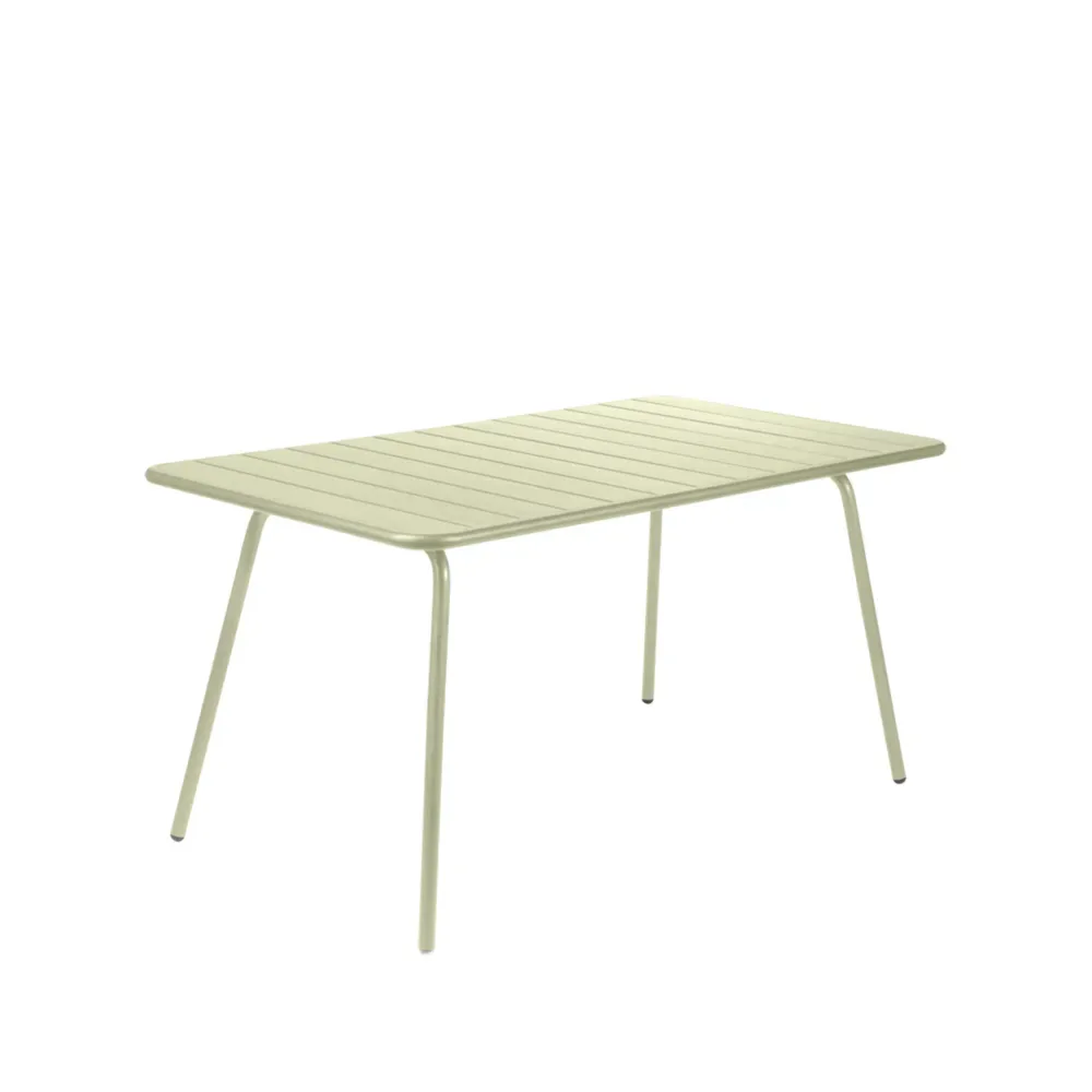 Fermob Luxembourg bord 143x80 cm Willow green (grön)