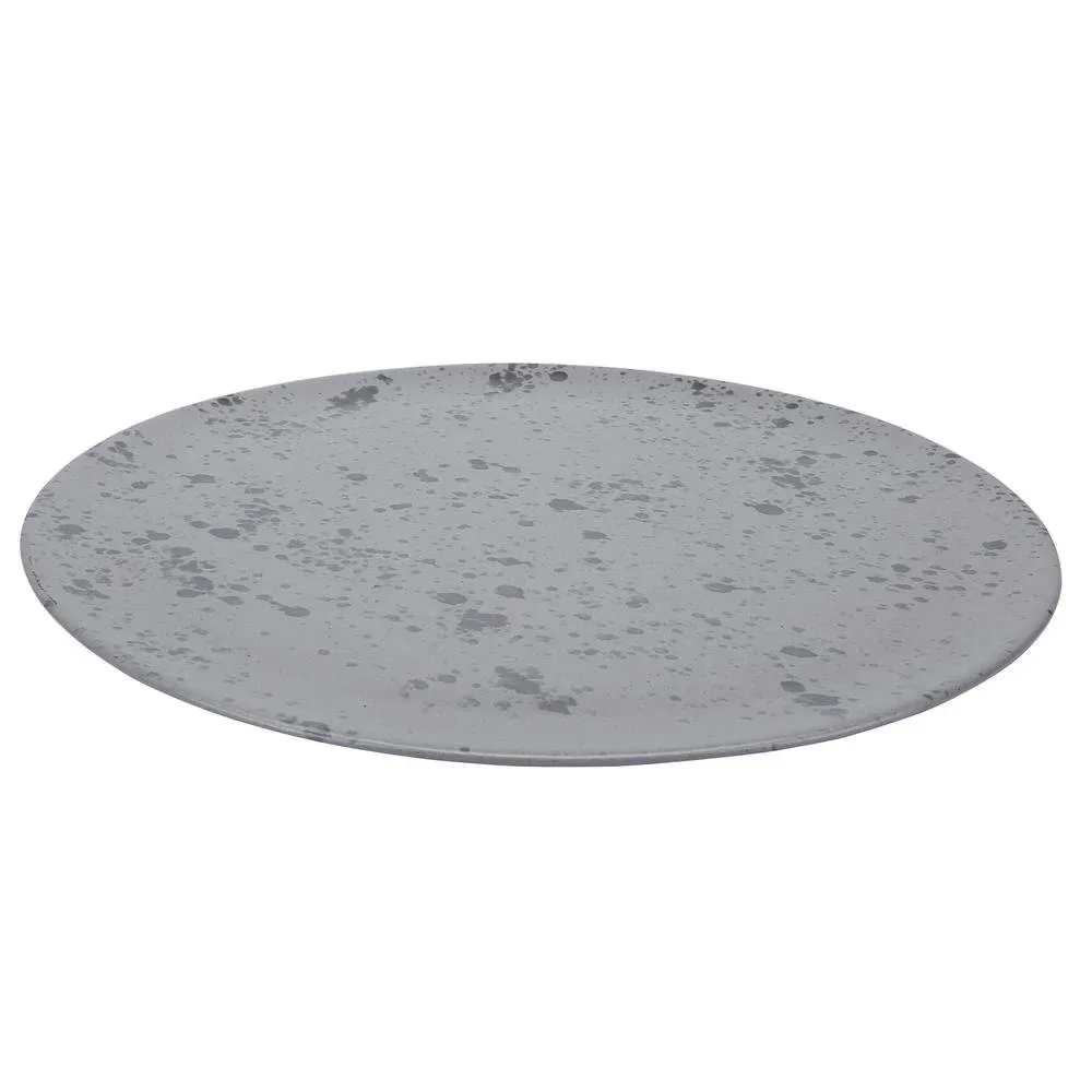 Aida Raw serveringsfat Ø 34 cm grå med prickar