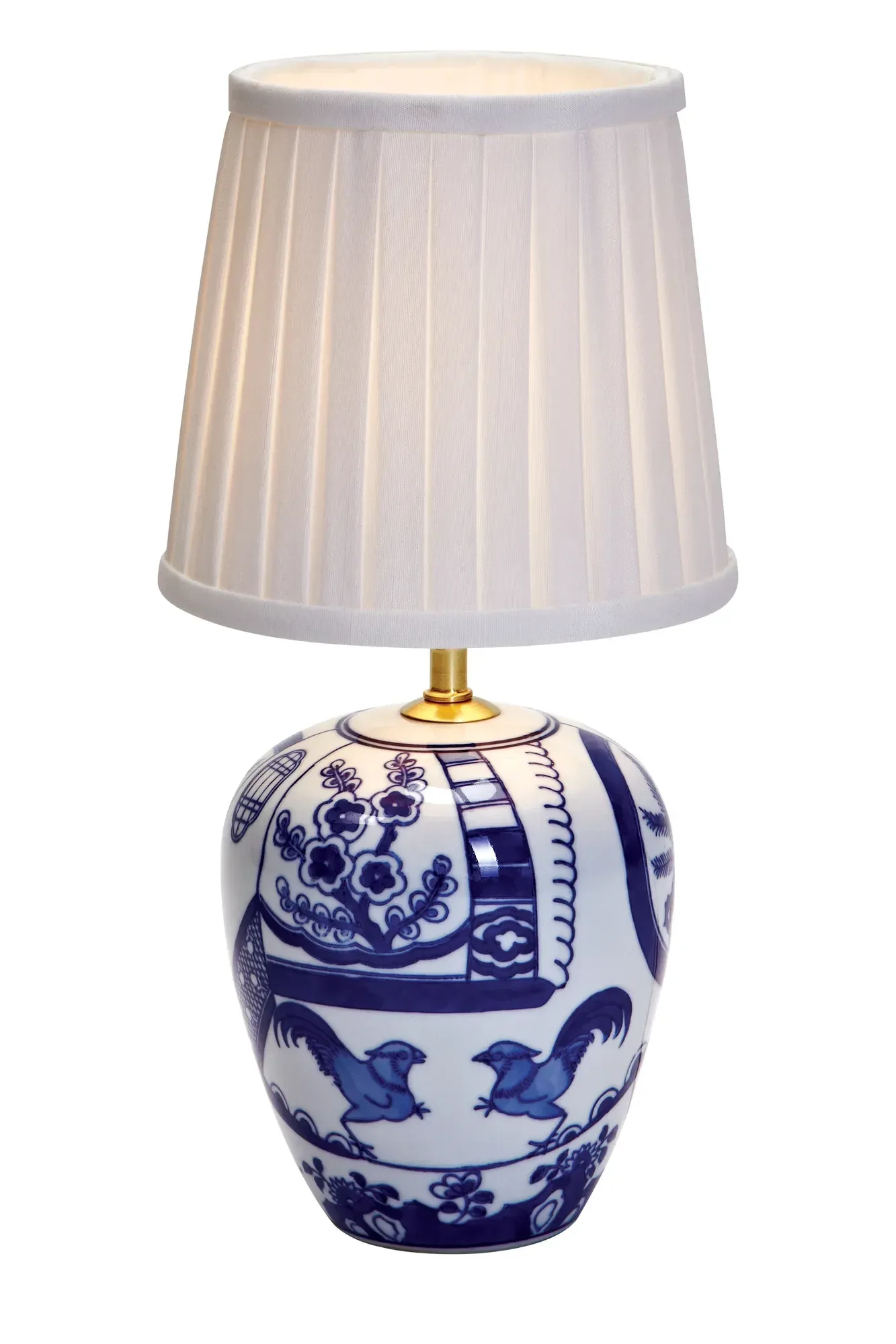 Göteborg Tischlampe Blau 33 cm