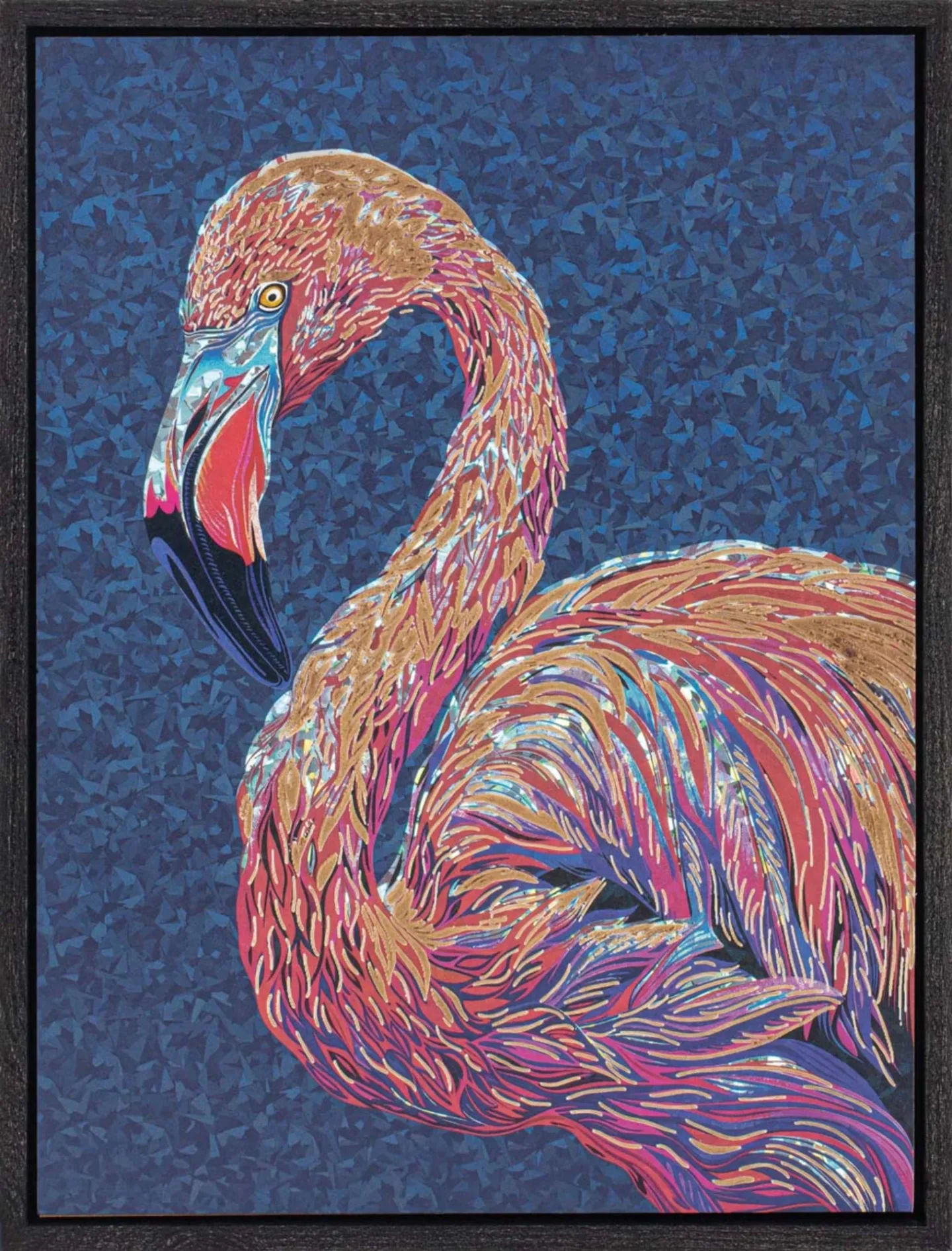 image LAND Gemälde Schillender Flamingo | Schubiger Möbel