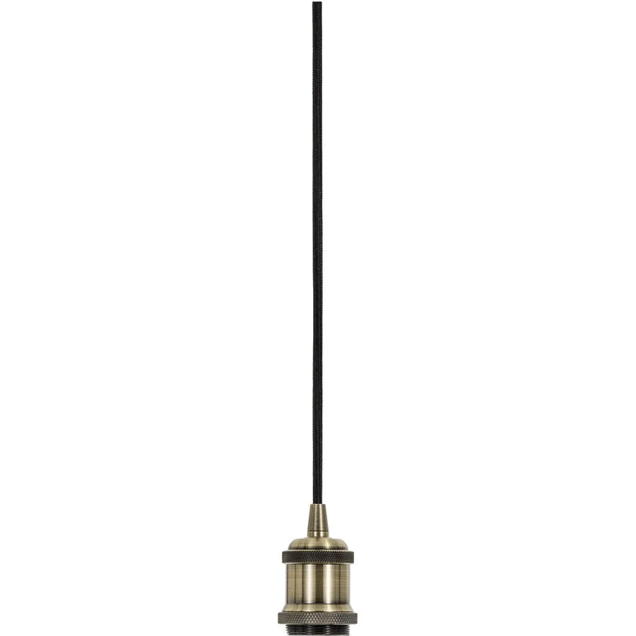 Pendellampe Industrial Grau Metall 10 cm 250 cm - Farbe: anthrazit