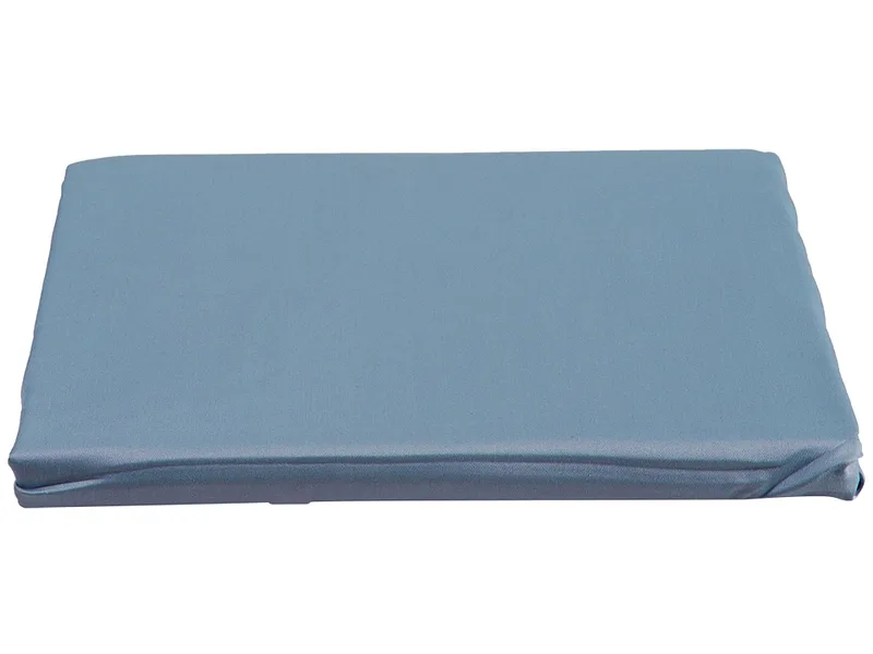 Fixleintuch SATIN LOTUS 180x200cm blau