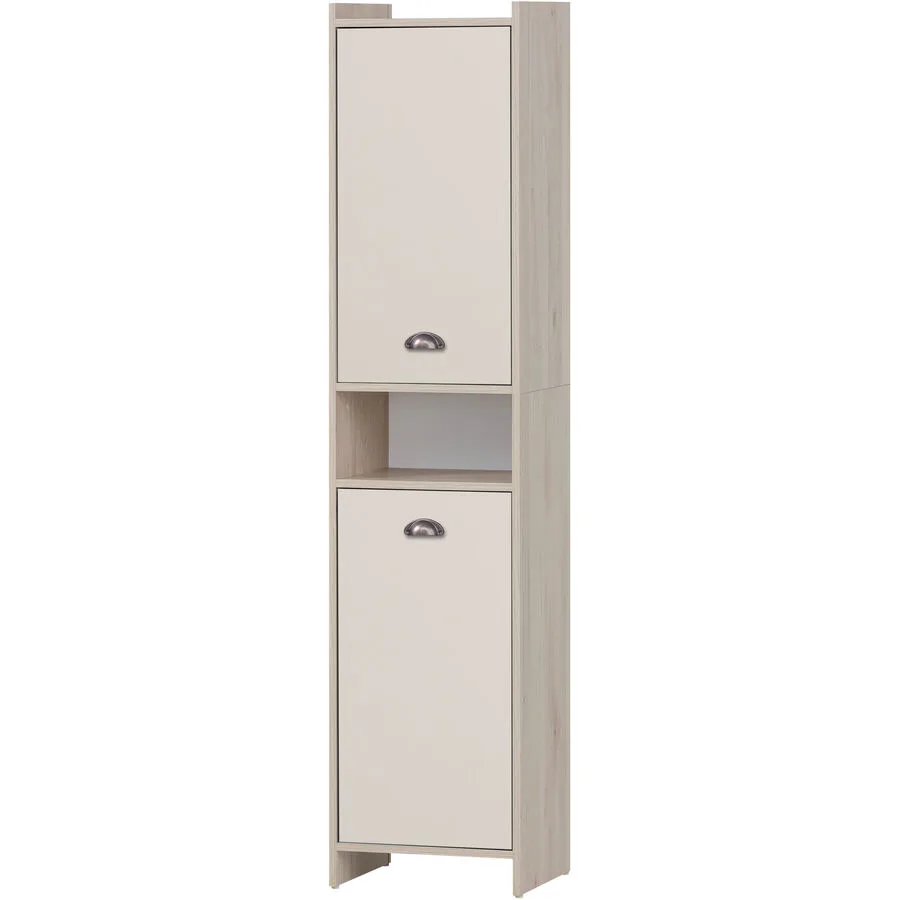 Hochschrank Lisabeth Eiche Dekor Holzwerkstoff B 40.2 T 33 cm H 176.3 cm