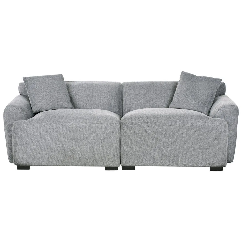 3-sits soffa Korio - Grå, svart