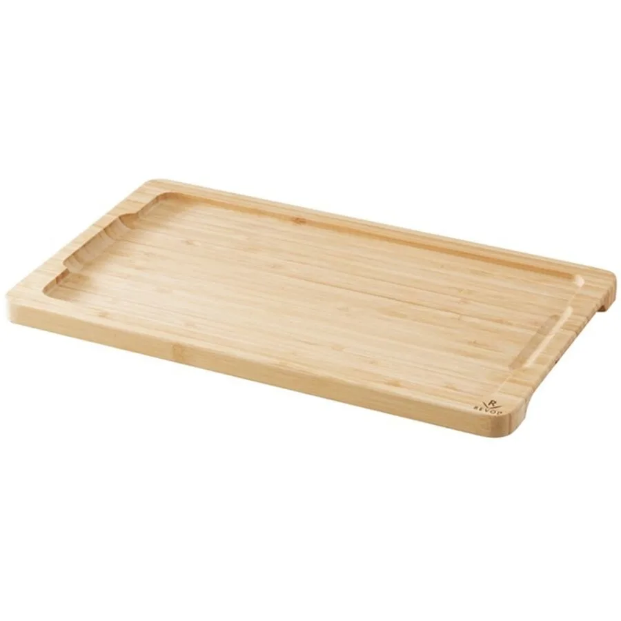 Steakteller Revol Bamboo natur Bambus B 34 cm T 19.5 cm