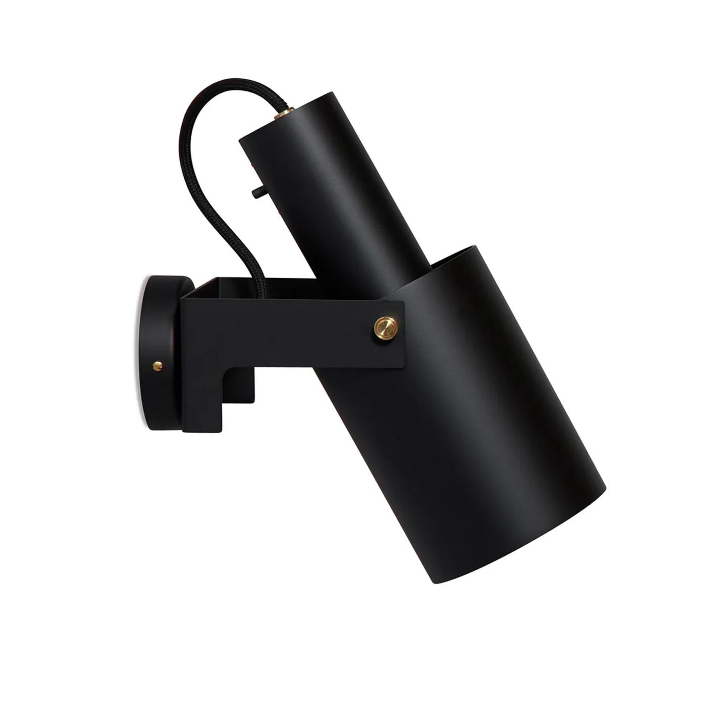 Rubn - Volume 2 Wall Medium - Black/Brass - Sänglampor - Niclas Hoflin