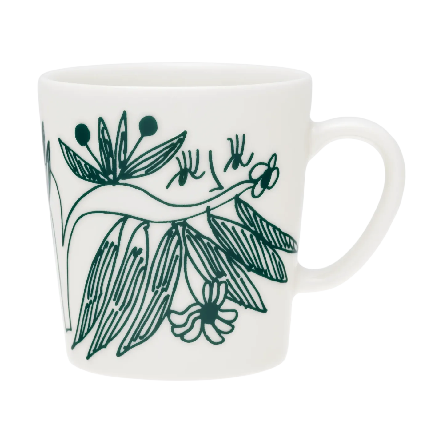 Arabia Puutarhurit Tasse 30 cl Dunkelgrün