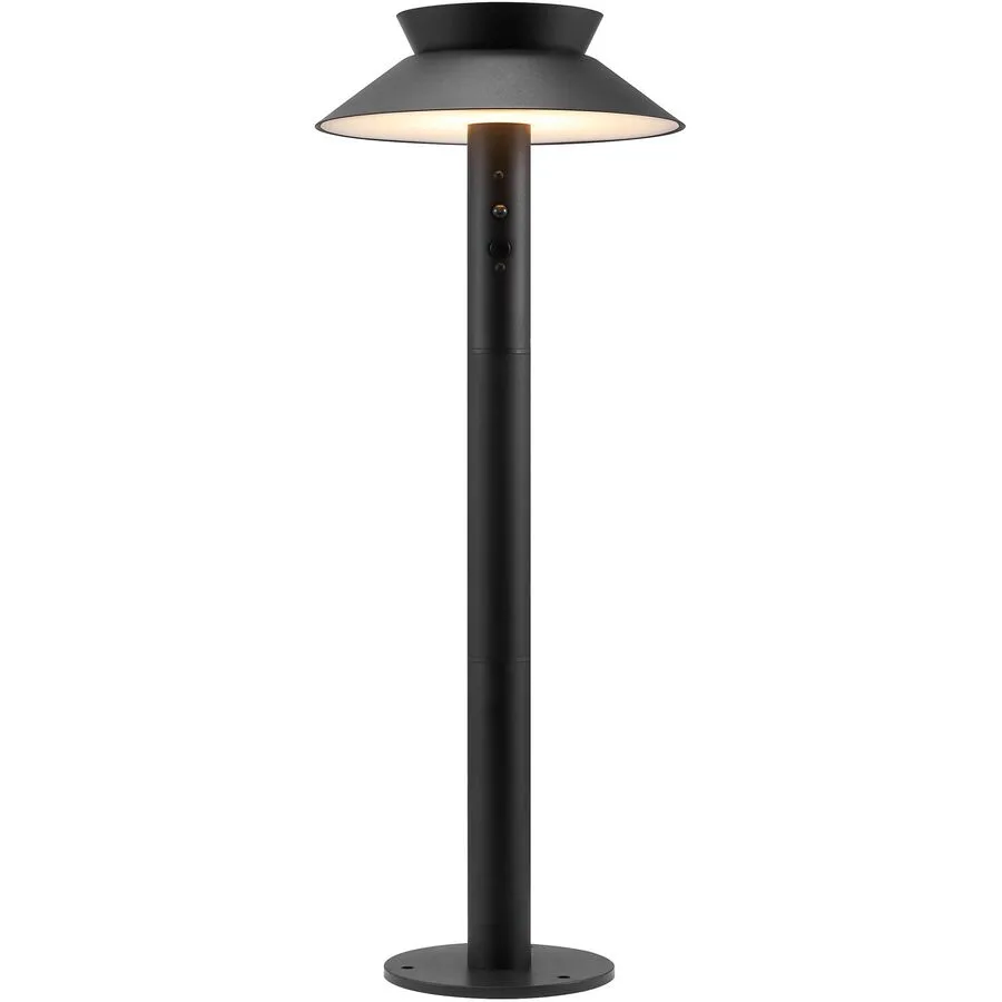 Justina Solar Gartenleuchte Black - Nordlux - Metall - Einflammig
