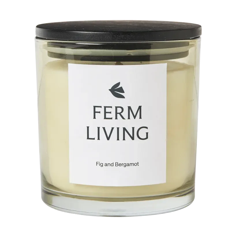 Ferm Living Vitto Duftkerze 45 h Light Celedon