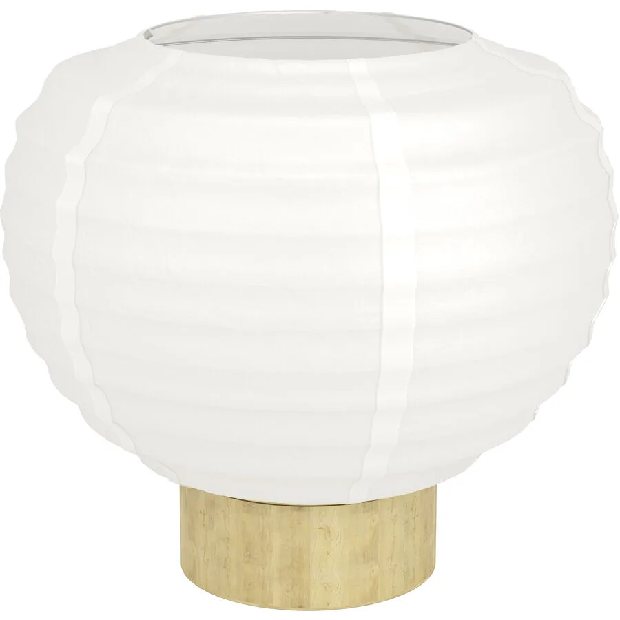 Eglo Tischlampe Summerhill Braun Stahl/Holz 20 cm - Material: Holz/Stahl
