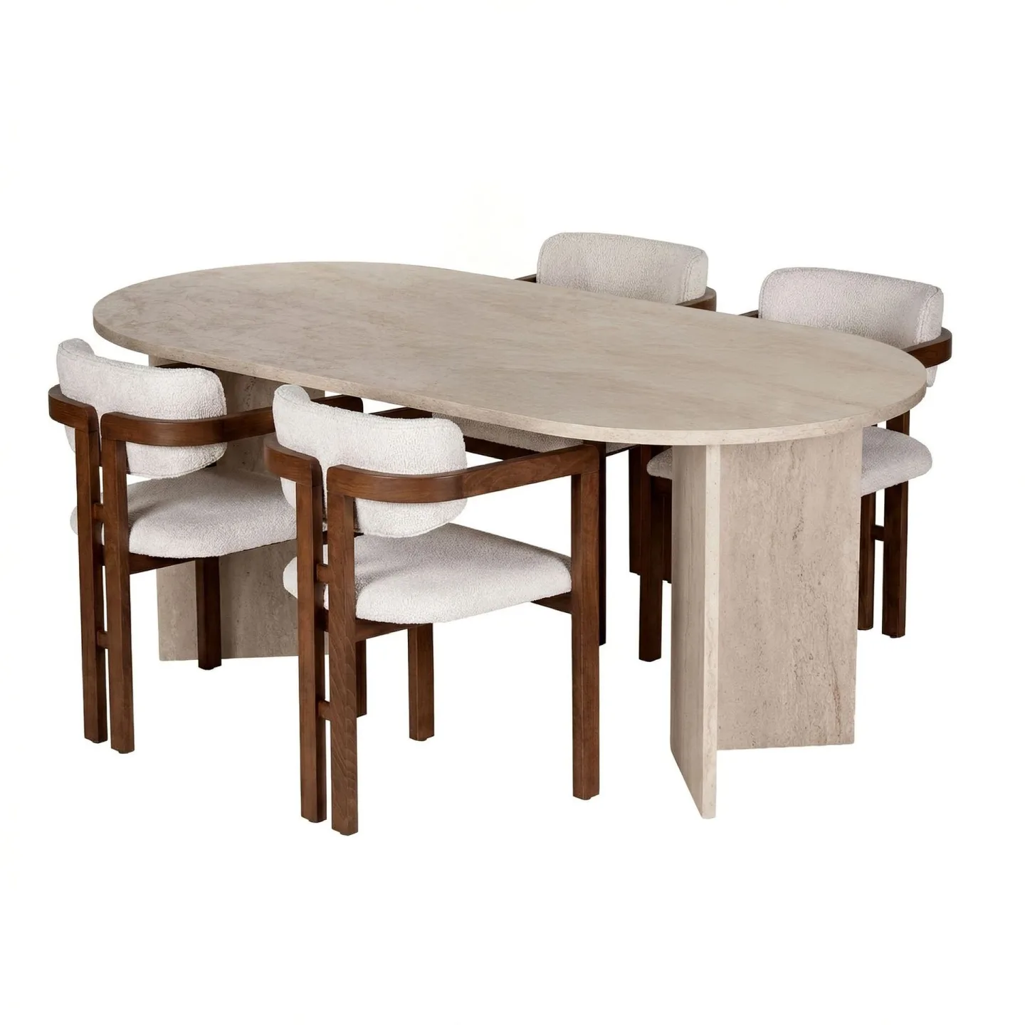 Dano Matgrupp 180 cm med 4 stolar -