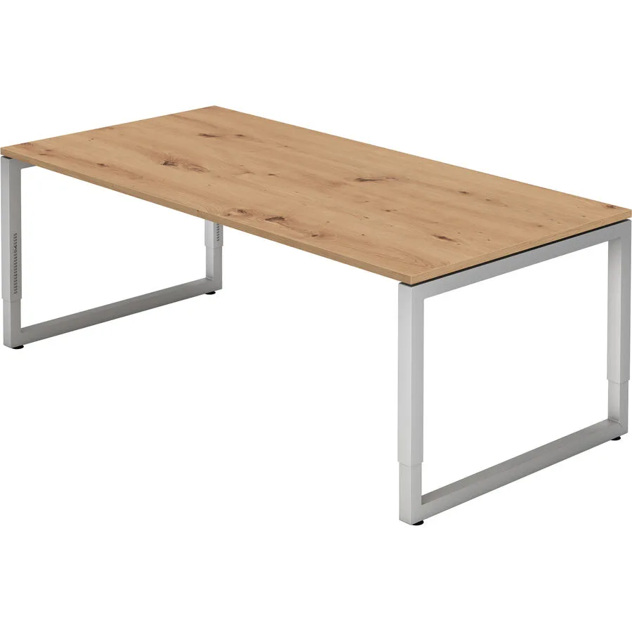 Schreibtisch Office Asteiche Holzwerkstoff B 200 T 100 cm