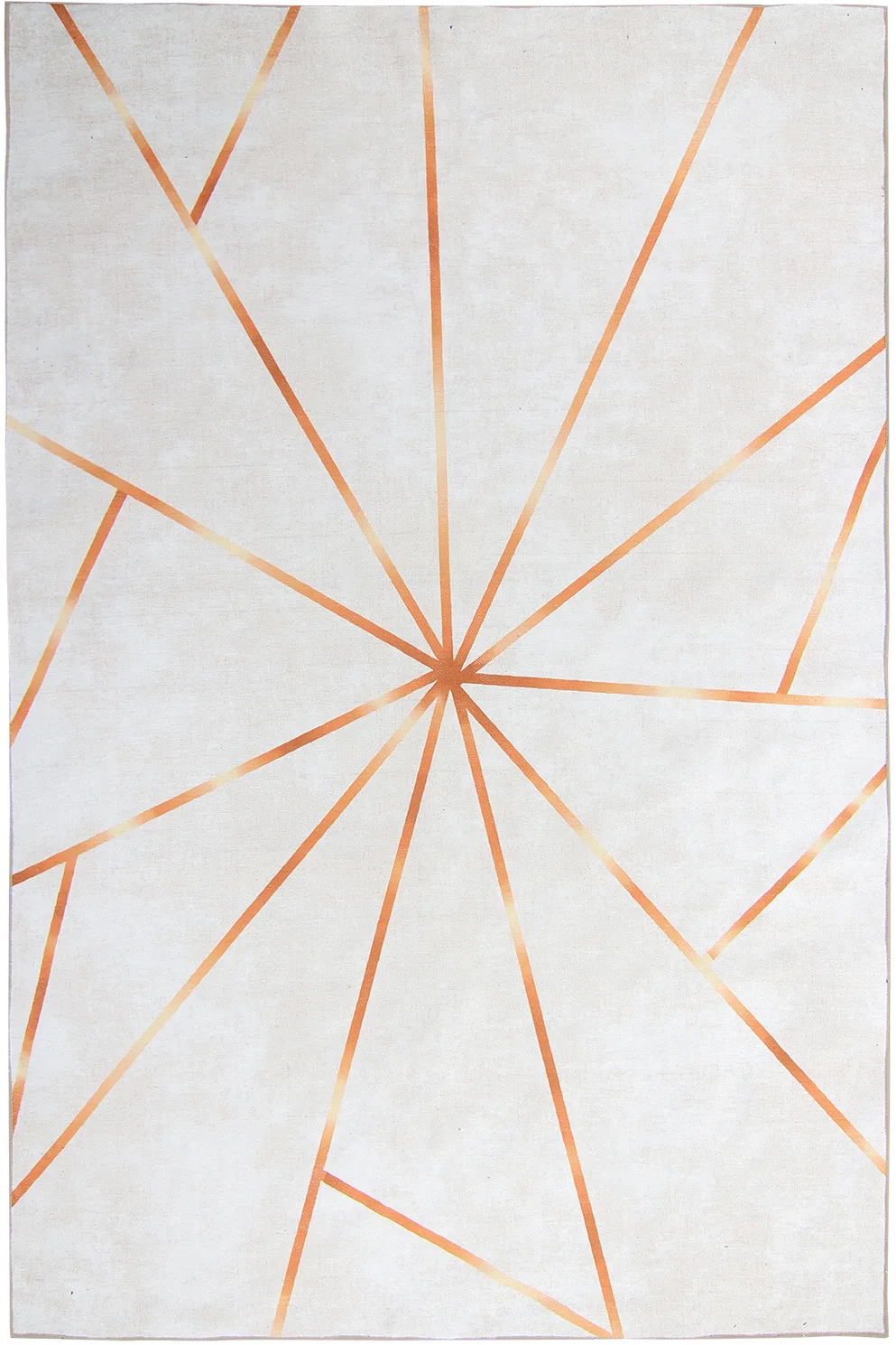 Wilton-teppe - Bellizzi (offwhite/oransje) (Størrelse: 160 x 230 cm)