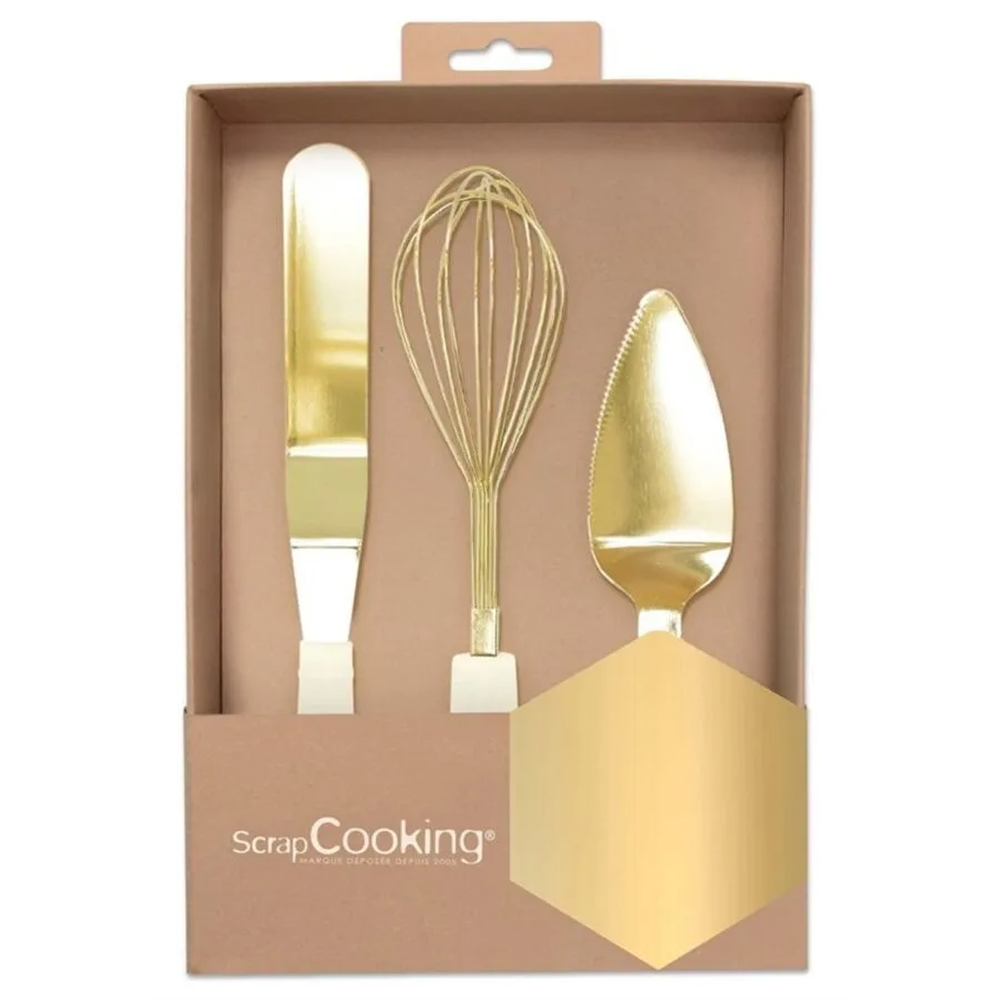 Backzubehör Scrap Cooking gold Diverse