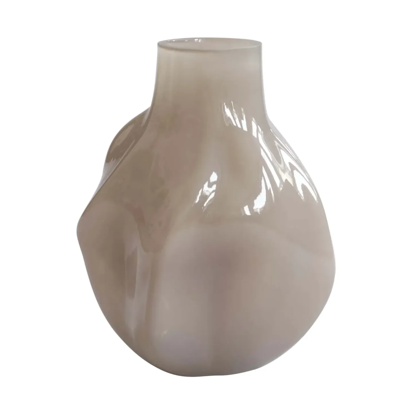 101 Copenhagen Bakku Vase medio Smoked desert