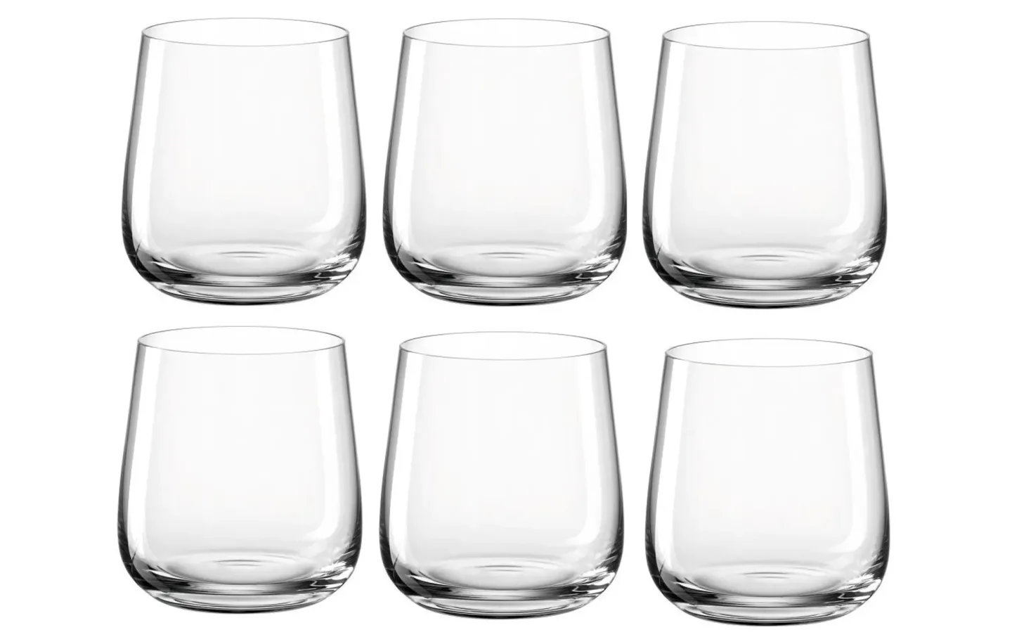 Alltron Whiskyglas Brunelli 400 ml, 6 Stück Transparent | Schubiger Möbel