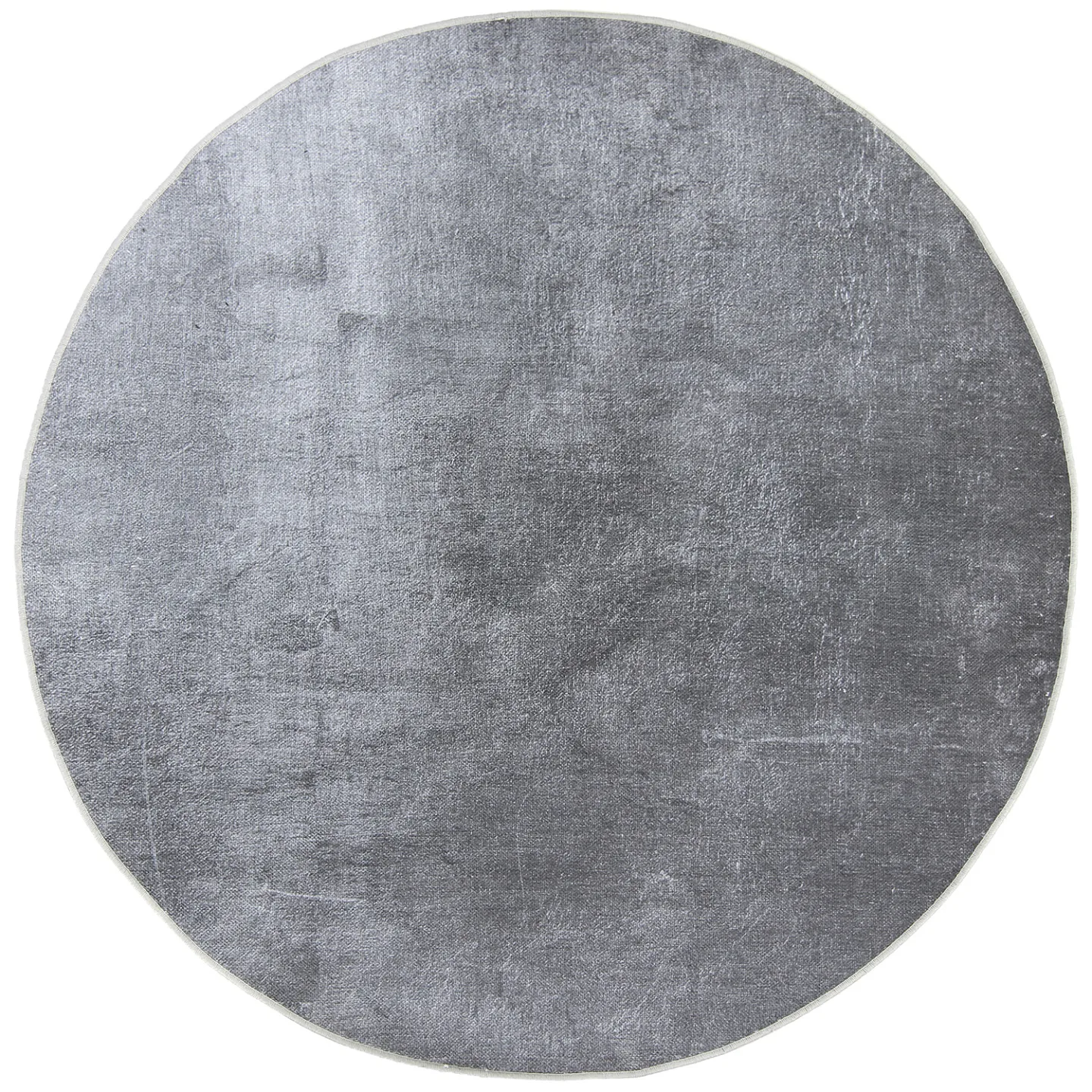 Rundt teppe - Artena (grå) (Størrelse: Ø 160 cm)