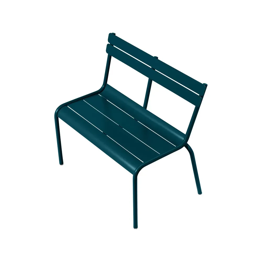 Fermob Luxembourg Kid Bench Acapulco blue (blå)