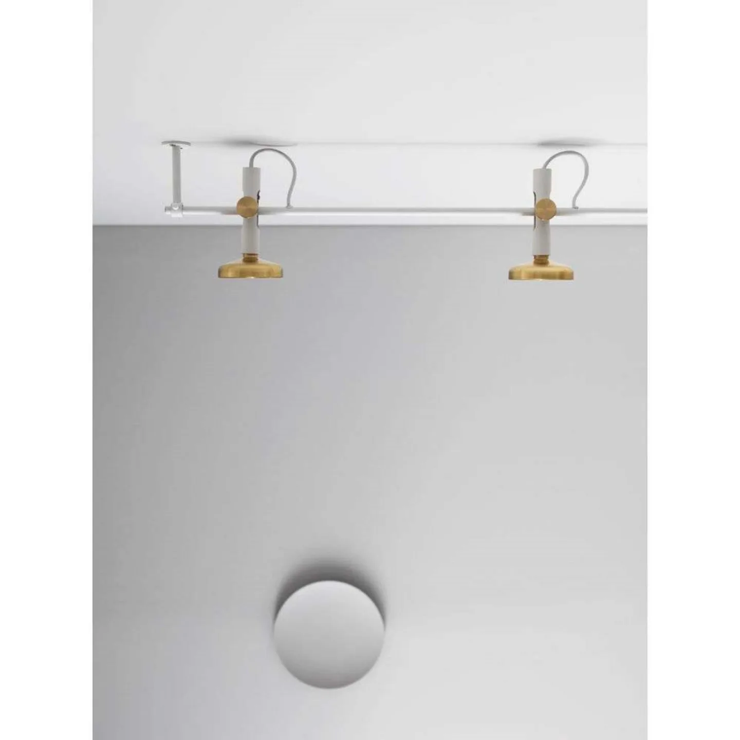 Blend 100 Deckenleuchte Black/Brass - Pholc - Metall
