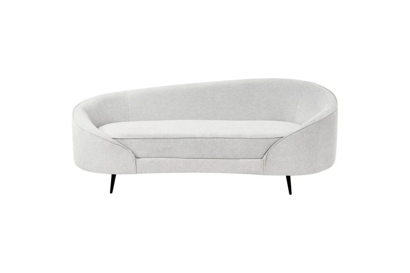 3-sitssoffa Savar Vit, Svart - Vit, Svart