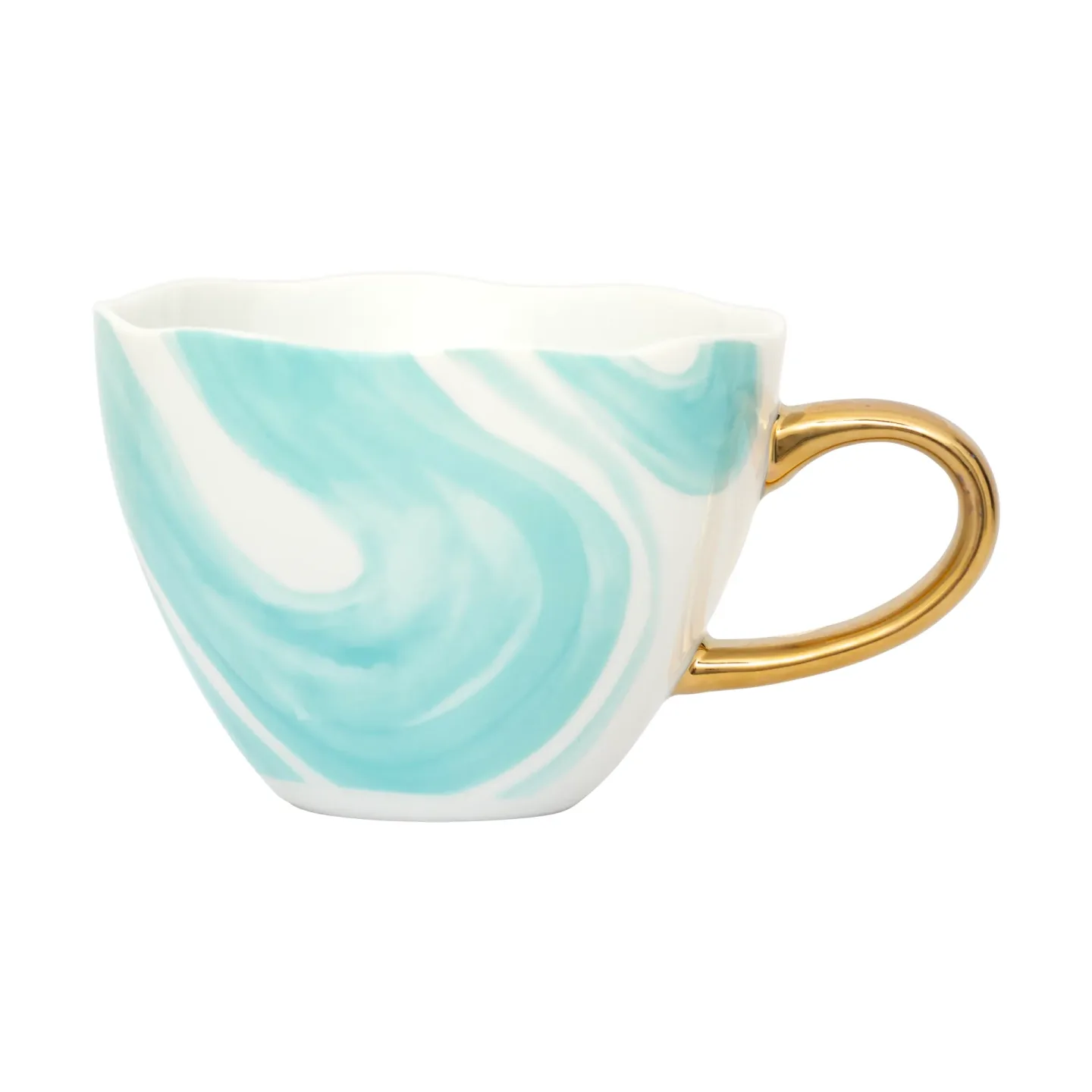 URBAN NATURE CULTURE Good Morning Cappuccino Tasse 30cl Valuri emerald green