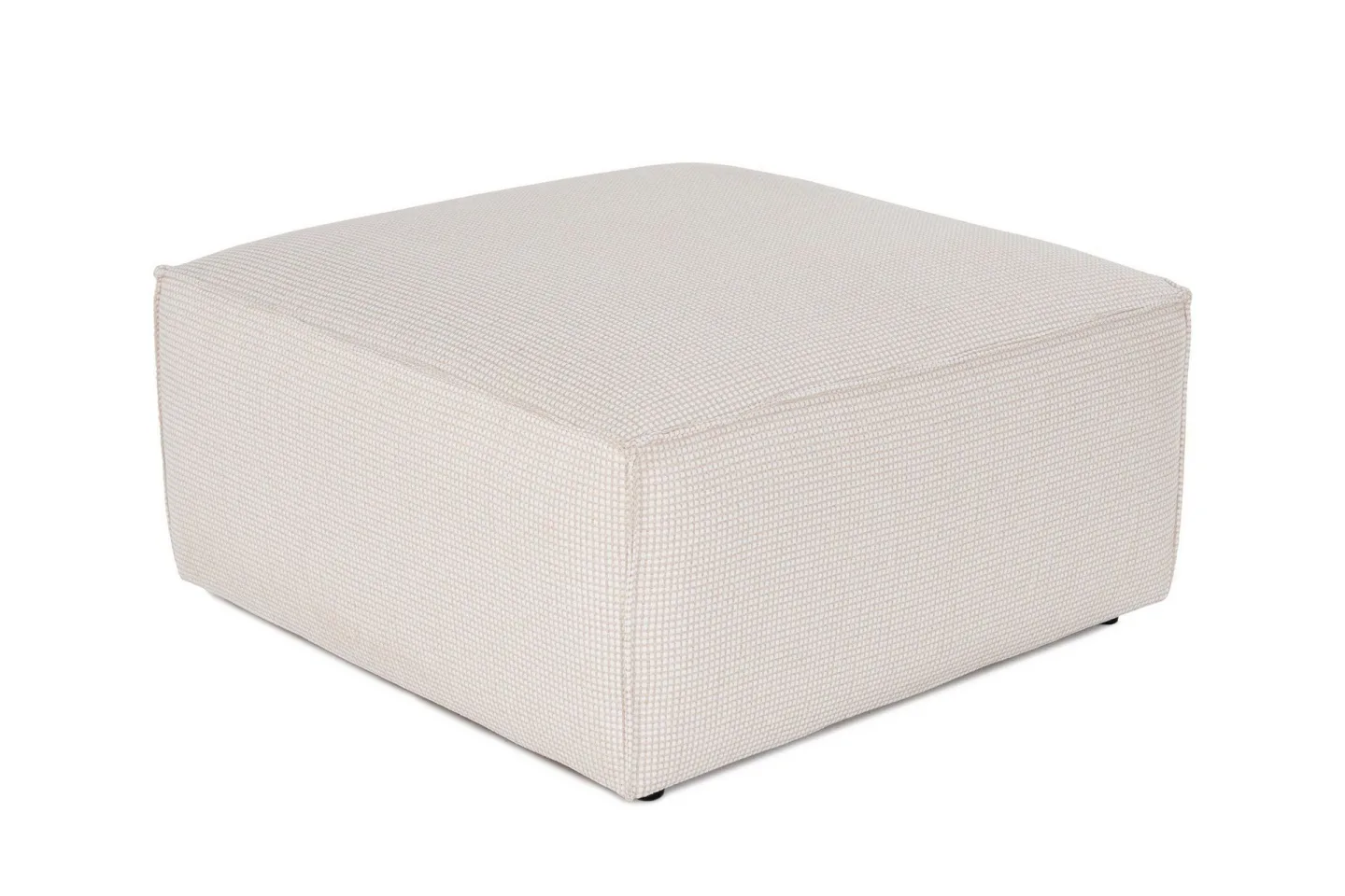 Kaolins Fotpall 85 cm - Vit