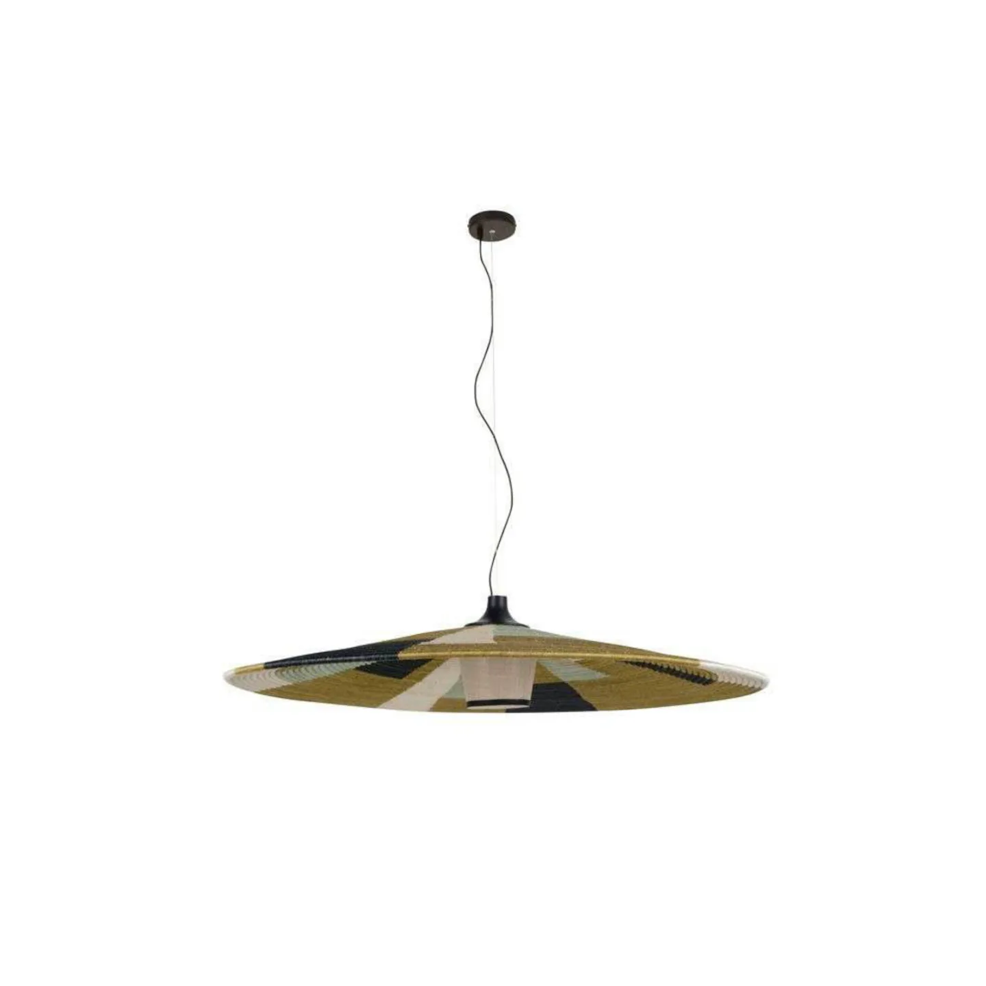Parrot pendellampe XXL, grøn, Ø 120 cm - Forestier - Stue - Boho - Andet - Med én lyskilde