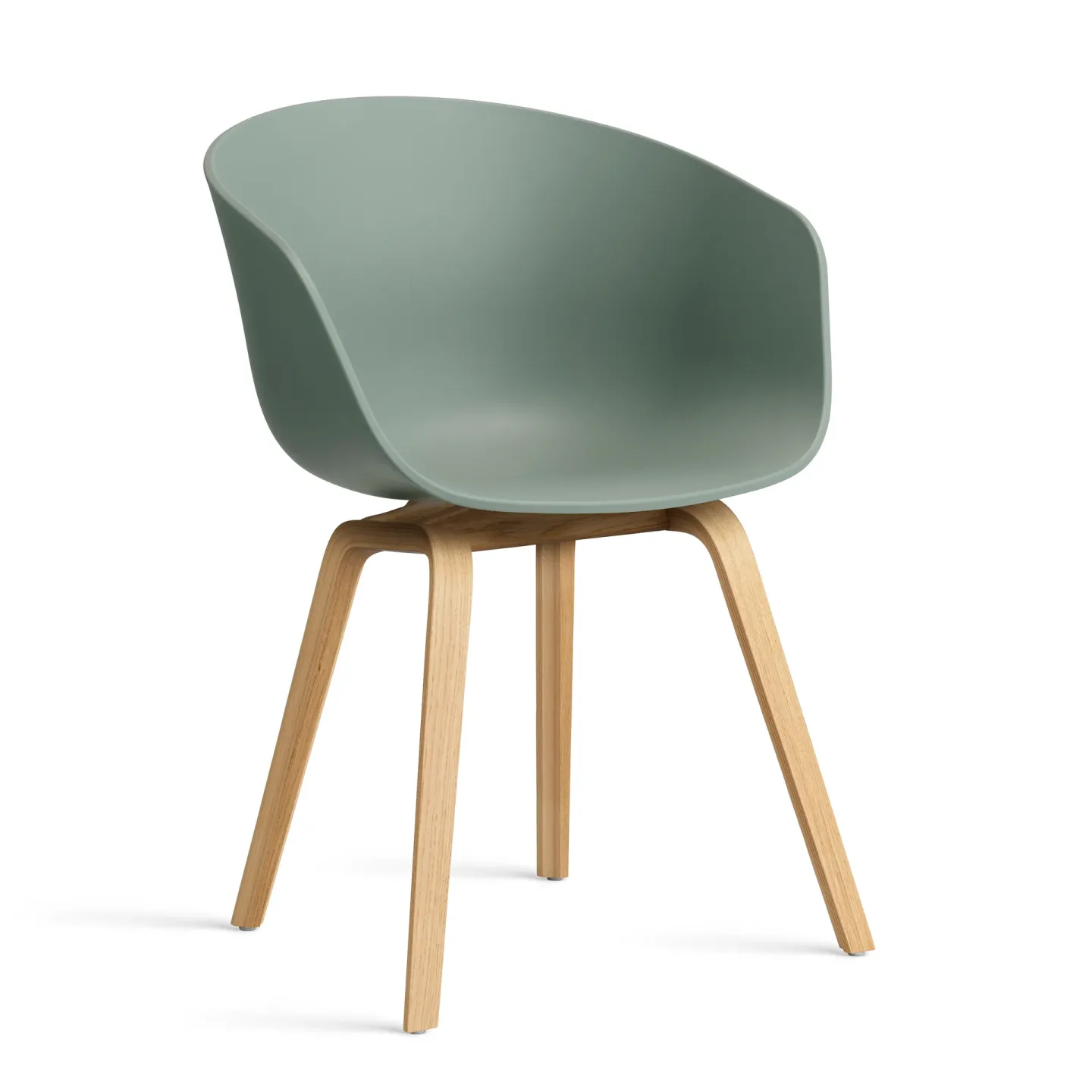 HAY About a Chair 22 2.0 Stuhl Fall green-lackiertes Eichen­gestell