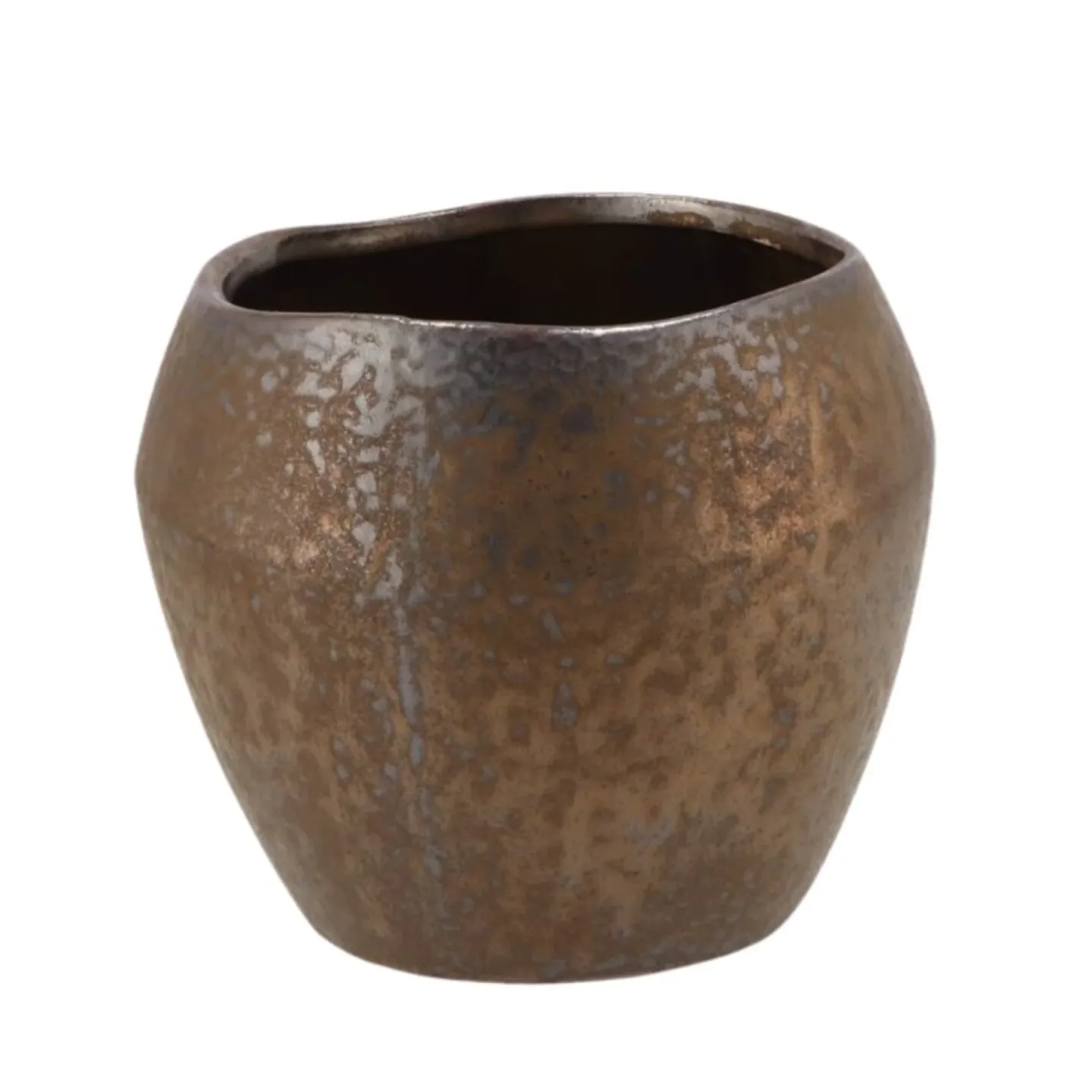 Decofinder Pflanzgefäss Amarah Bronze l | Schubiger Möbel