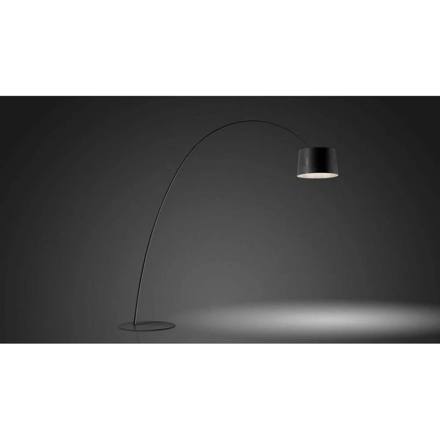 Twiggy Elle Stehleuchte Schwarz - Foscarini - Wohnzimmer - Metall