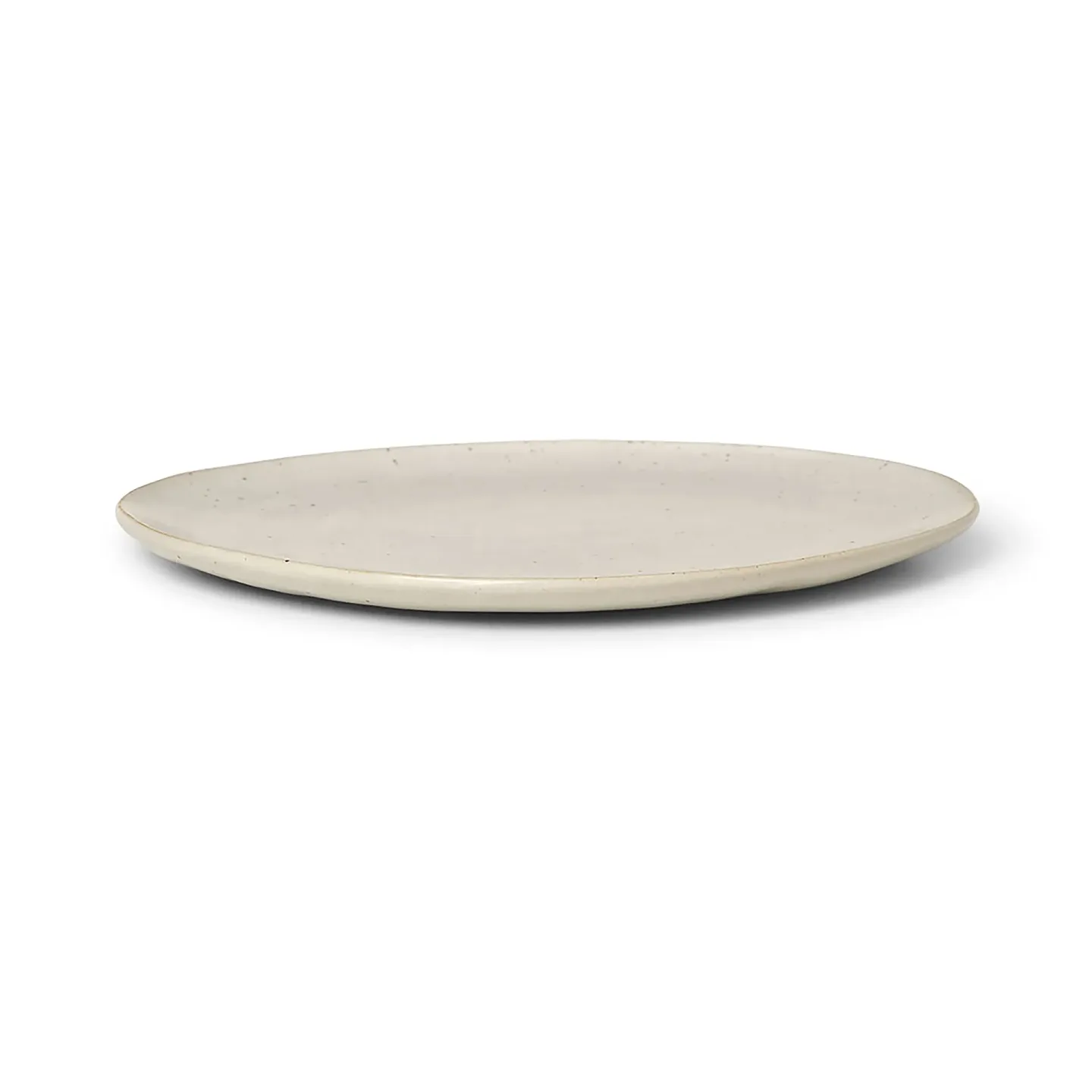 Ferm Living Flow Teller 22cm Off-white speckle