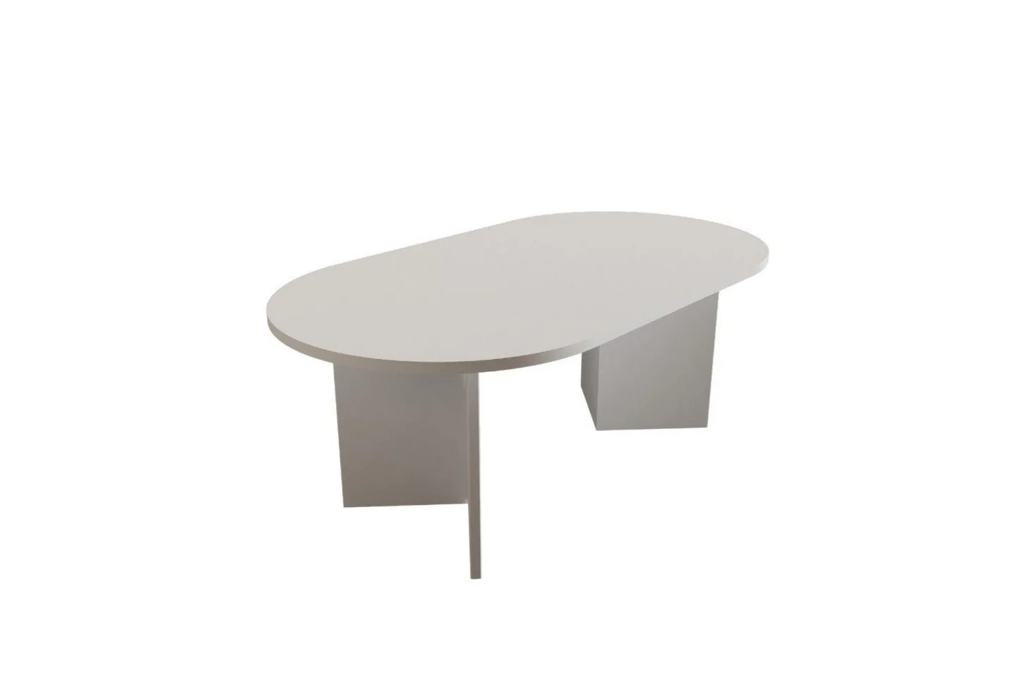 Soffbord Glenure Vit - Vit